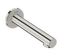hansgrohe Axor Uno bec de baignoire 45410800 saillie 175 mm, droit, avec rosace, montage mural, aspect acier inoxydable
