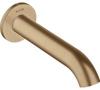 hansgrohe AXOR Uno bec de baignoire, coudé, saillie 178mm, 38411140, Couleur: Bronze brossé