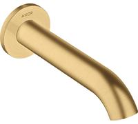 hansgrohe AXOR Uno bec de baignoire, coudé, saillie 178mm, 38411250, Couleur: Optique or brossé