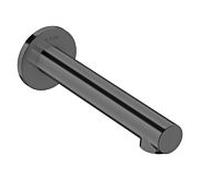 hansgrohe Axor Uno bec de bain 45410330 projection 175mm, droit, avec rosace, montage mural, chrome noir poli