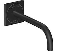 hansgrohe Axor Uno electronics mitigeur lavabo 38120670 UP, avec bec 225mm, pour montage mural, noir mat