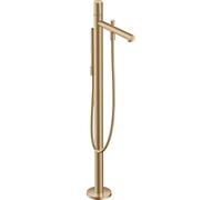 hansgrohe AXOR Uno Mitigeur bain douche AXOR Uno, posé au sol, Zerogriff, saillie 244mm, 45416140, Couleur: Bronze brossé