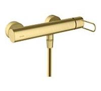 hansgrohe Axor Uno mitigeur de douche 38621950 apparent, avec poignée en arc, laiton brossé