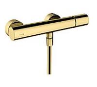 hansgrohe Axor Uno mitigeur de douche 45600330 apparent, avec poignée zéro, chrome noir poli