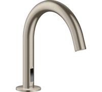 hansgrohe AXOR Uno mitigeur de lavabo électronique, projection 147mm, 38010820, Couleur: Nickel brossé