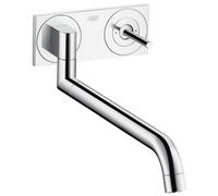 Hansgrohe Axor Uno Mitigeur d'évier encastré 2, aspect inox