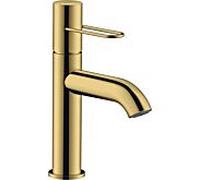 hansgrohe Axor Uno mitigeur lavabo 38026990 projection 127mm, avec poignée en arc, garniture de vidange déverrouillable, optique or poli
