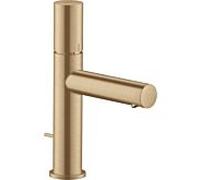 hansgrohe Axor Uno mitigeur lavabo 45001140 projection 123mm, avec poignée zéro, tirette garniture de vidange , bronze brossé