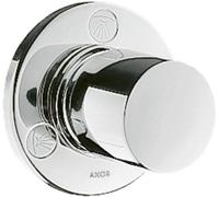 hansgrohe AXOR Uno² Robinet d'arrßªt et de commutation AXOR Uno² Trio/ Quattro encastrß, 38933340, Couleur: Chrome noir brossé