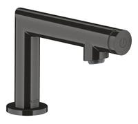 hansgrohe AXOR Uno Select 80 Vanne d'arrêt hansgrohe AXOR Uno Select 80, sans vidange à clapet, raccordement eau froide, saillie 109mm, 45130340, Couleur: Chrome noir brossé