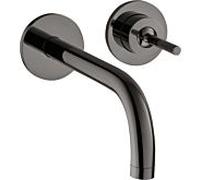 Hansgrohe hansgrohe Axor Uno Ensemble de montage complet Mitigeur lavabo encastré, poignée à broche, rosé, A 225 mm, po b Quantité:1