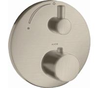 hansgrohe AXOR Uno² Thermostat AXOR Uno² encastré avec robinet d'arrßªt, 1 consommateur, 38700820, Couleur: Nickel brossé