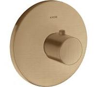 hansgrohe Axor Uno set de finition 38715140 thermostat encastré, bronze brossé