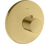 hansgrohe Axor Uno set de finition 38715250 thermostat encastré, optique or brossé