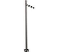 hansgrohe Axor Uno set de finition 45037330 mitigeur lavabo , sur pied, avec poignée zéro, sans garniture de vidange , chrome noir poli