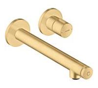 hansgrohe Axor Uno set de finition 45113250 mitigeur lavabo encastré , avec saillie 221mm, optique or brossé