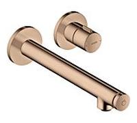 hansgrohe Axor Uno set de finition 45113300 mitigeur lavabo encastré , avec saillie 221 mm, or rouge poli