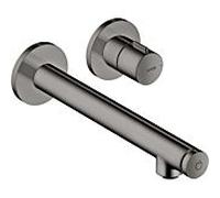 hansgrohe Axor Uno kit de montage final 45113330 mitigeur lavabo encastré , avec saillie 221mm, chrome noir poli