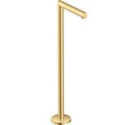 hansgrohe Axor Uno set de finition 45412250 bec de baignoire sur pied, droit, saillie 226 mm, optique or brossé