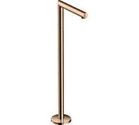 hansgrohe Axor Uno set de finition 45412300 bec de baignoire sur pied, droit, saillie 226 mm, or rouge poli