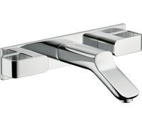 hansgrohe AXOR Urquiola mitigeur lavabo encastré 3 trous avec bec court, 11042310, Couleur: Or rouge brossé