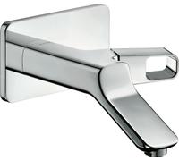 hansgrohe AXOR Urquiola Mitigeur monocommande de lavabo DN15, montage mural, 11026250, Couleur: Optique or brossé