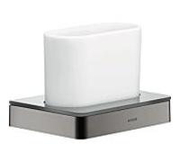hansgrohe Axor verre denté 42834330 verre, montage mural, chrome noir poli