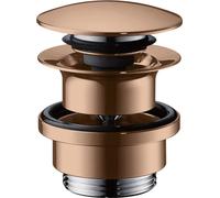 hansgrohe AXOR, vidage à poussoir, avec trou de trop-plein, 51300300