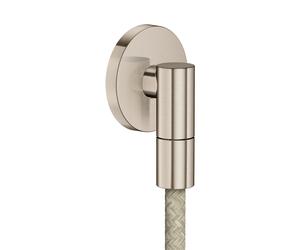hansgrohe AXOR Wall outlet Fine Raccord mural rond, 36737820, Couleur: Nickel brossé