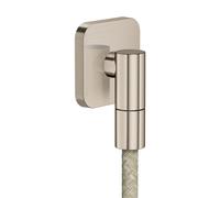 hansgrohe AXOR Wall outlet Fine raccord mural softsquare, 36739820, Couleur: Nickel brossé