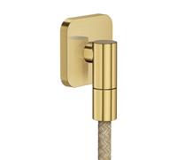 hansgrohe AXOR Wall outlet Fine raccord mural softsquare, 36739950, Couleur: laiton brossé