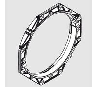 hansgrohe Bague d'inversion pour iBox avec robinet d'arrêt année 07/08, 98797000,