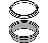 hansgrohe Bague hansgrohe 32 x 39 x 10,5 mm 97701000 Santoprene gris