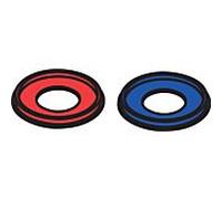 Hansgrohe hansgrohe Axor Uno bague coulissante 3 trous chaud/froid Quantité:1