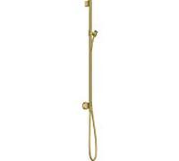 Axor One - Barre de douche 97 mm, avec flexible de douche, laiton brossé 48792950