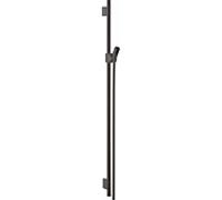 hansgrohe barre de douche Axor Uno 27989340 900mm, avec flexible de douche 1600mm, chrome noir brossé