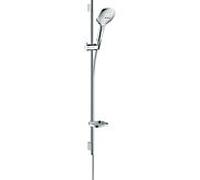hansgrohe barre de Raindance 26621400 Select E120, blanc chromé , longueur 90 cm
