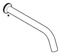 hansgrohe bec Axor Citterio M 3 trous 98935000 mélangeur de lavabo pour installation encastrée 220mm chrome