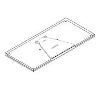 hansgrohe bec Axor Massaud 3 trous 98658000 mitigeur lavabo modèle de mitigeur lavabo chromé