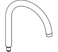 hansgrohe bec Axor Uno 2 mitigeur évier chromé