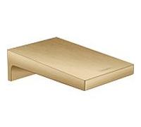 hansgrohe bec de Metropol 32543140 saillie 185 mm, fixation murale, bronze brossé