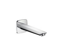 Hansgrohe Bec de baignoire Logis 71410000, montage mural, saillie 195 mm, chromé