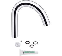Hansgrohe Bec verseur Axor Terrano robinetterie de lavabo 2 poignées chrome