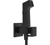 hansgrohe Bidette Douchette à main 1jet E EcoSmart pour eau chaude, avec support de douche et flexibles de douche, 29233670