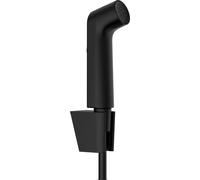 hansgrohe Bidette Douchette à main 1jet S EcoSmart avec support de douche Porter S et flexibles de douche 125cm, 29238670