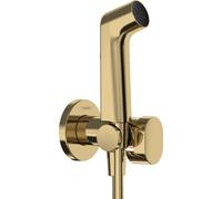 hansgrohe Bidette Douchette à main 1jet S EcoSmart pour eau chaude avec support de douche et flexibles de douche 125cm, 29232990