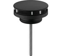 Hansgrohe Bonde de lavabo 50001670 – Non fermable, Noir mat