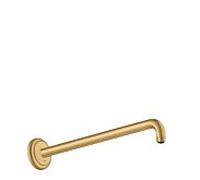 Hansgrohe Axor Bras de douche mural Montreux 27348250 389 mm 90° Doré brossé