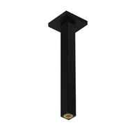 Hansgrohe - Bras de douche de plafond, 3 cm, noir mat 24339670