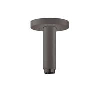 Hansgrohe - Bras de douche S 10 cm, noir chromé brossé 27393340